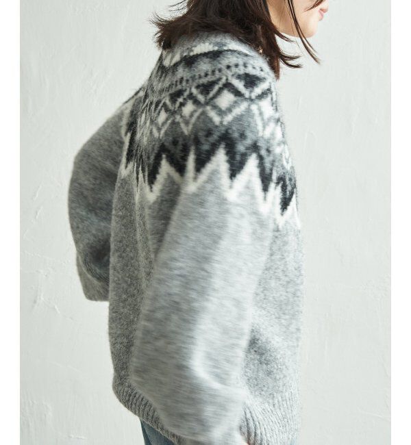 VENCE share style「ノルディックニットプルオーバー」|ニット・セーター|