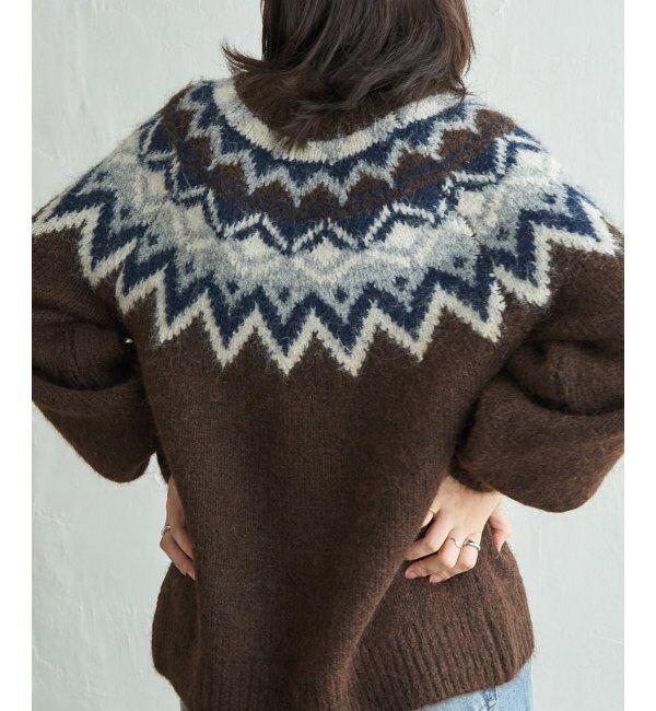 VENCE share style「ノルディックニットプルオーバー」|ニット・セーター|