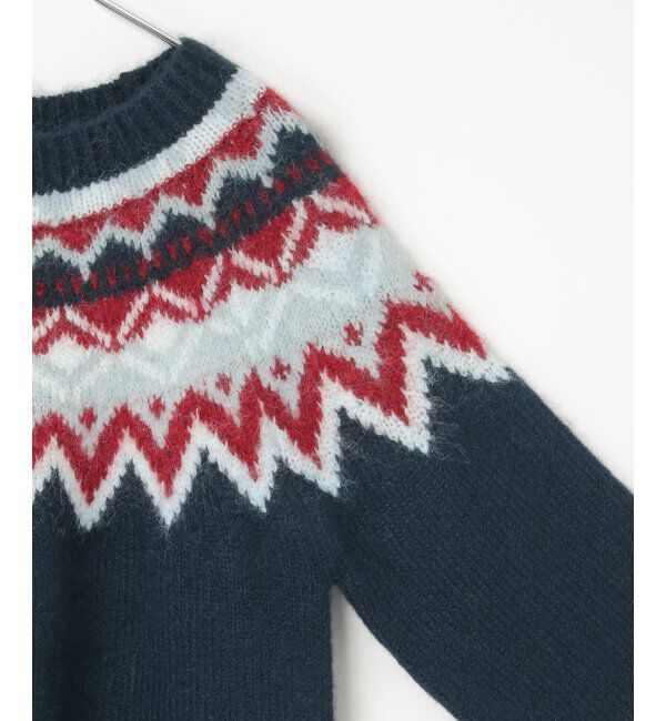 VENCE share style「ノルディックニットプルオーバー」|ニット・セーター|
