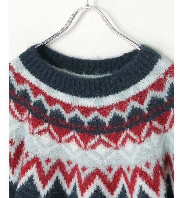 VENCE share style「ノルディックニットプルオーバー」|ニット・セーター|