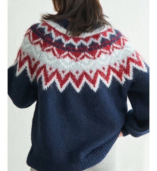 VENCE share style「ノルディックニットプルオーバー」|ニット・セーター|