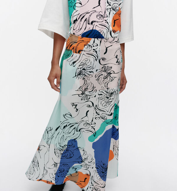 Marimekko「Kevea Blomblom スカート」|スカート|