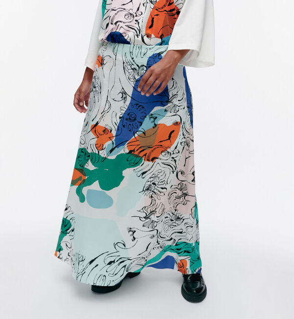 Marimekko「Kevea Blomblom スカート」|スカート|