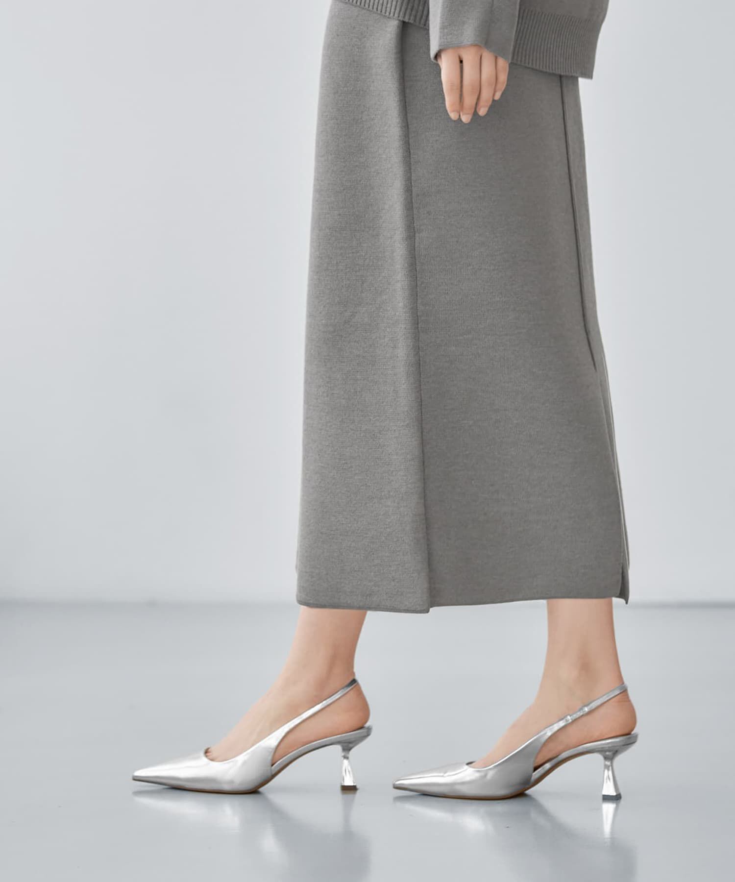 STYLE DELI「３シーズンコットン混紡◆ニットペンシルスカート」|スカート|