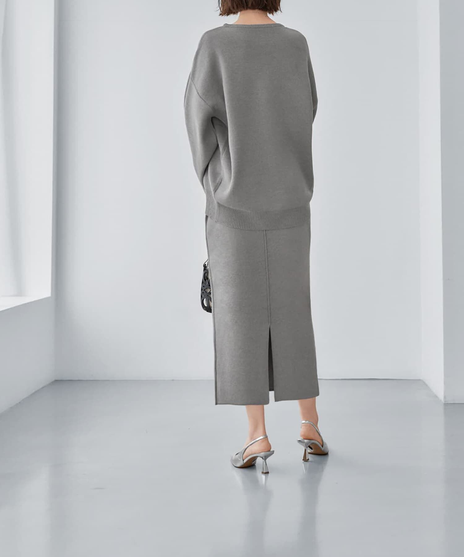 STYLE DELI「３シーズンコットン混紡◆ニットペンシルスカート」|スカート|