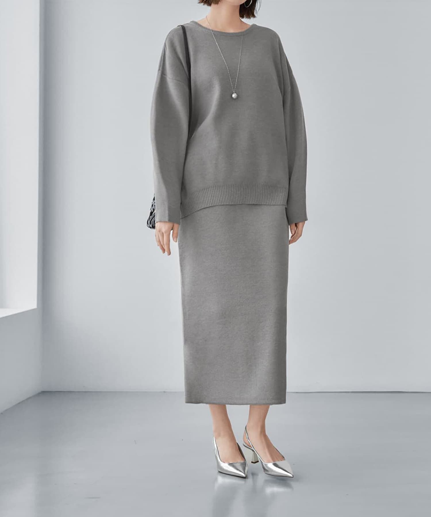 STYLE DELI「３シーズンコットン混紡◆ニットペンシルスカート」|スカート|