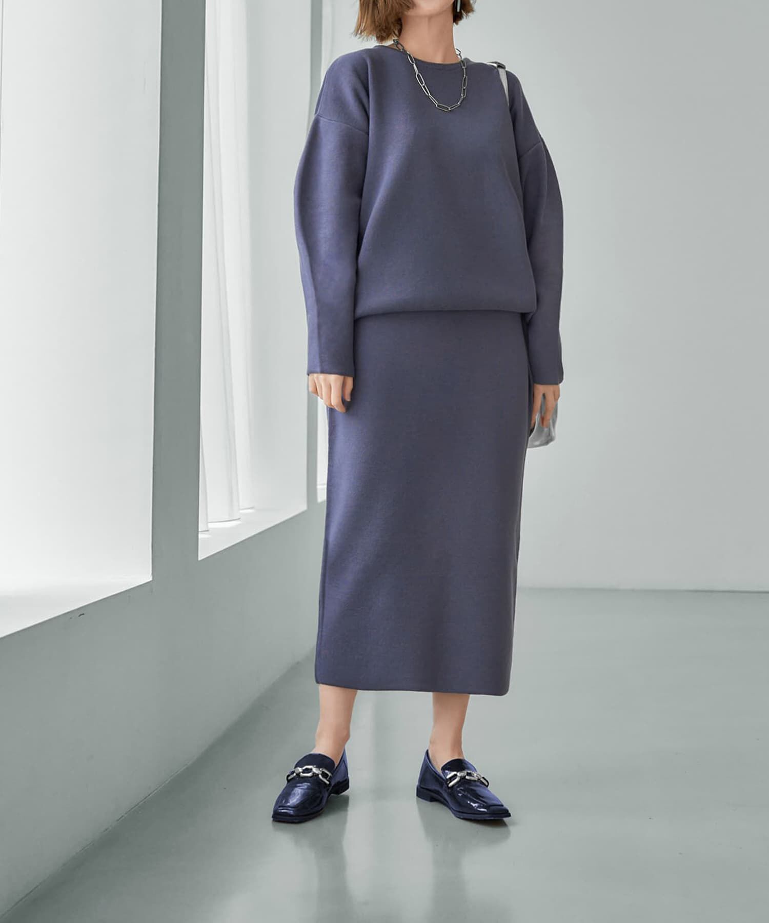 STYLE DELI「３シーズンコットン混紡◆ニットペンシルスカート」|スカート|