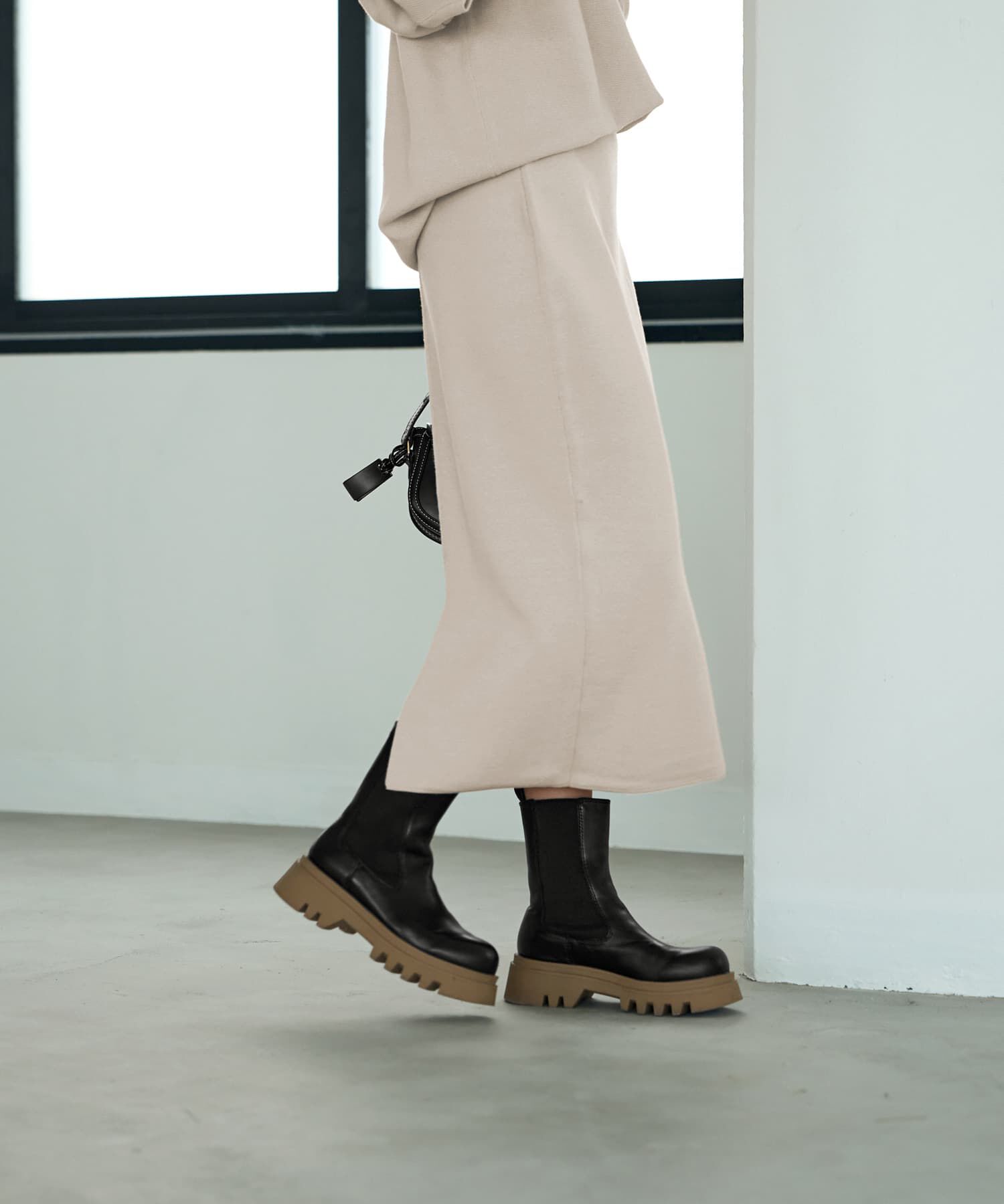 STYLE DELI「３シーズンコットン混紡◆ニットペンシルスカート」|スカート|