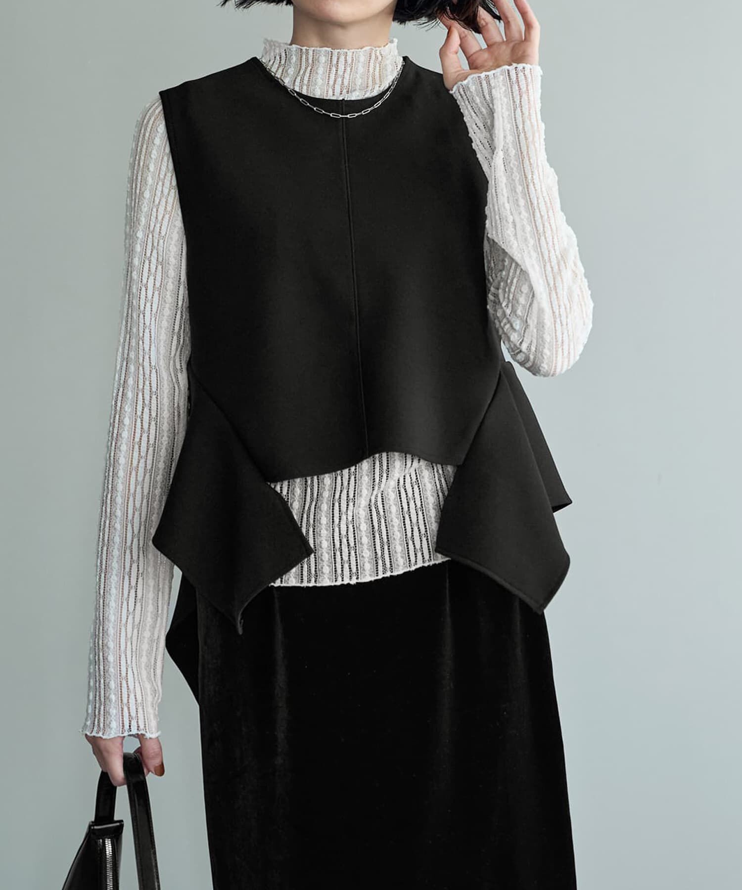 STYLE DELI「下に着るメロウレーシィートップス」|Tシャツ・カットソー|