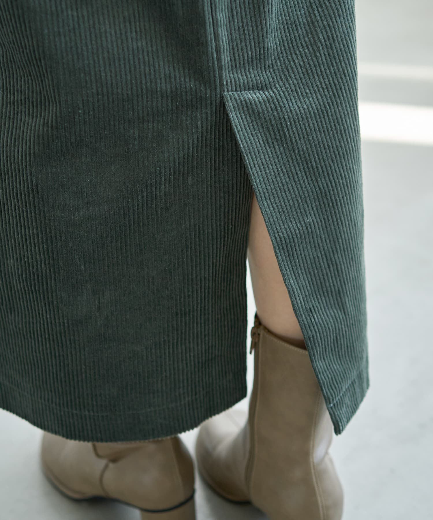 STYLE DELI「【セットアップ対応】コーデュロイストレートスカート」|スカート|