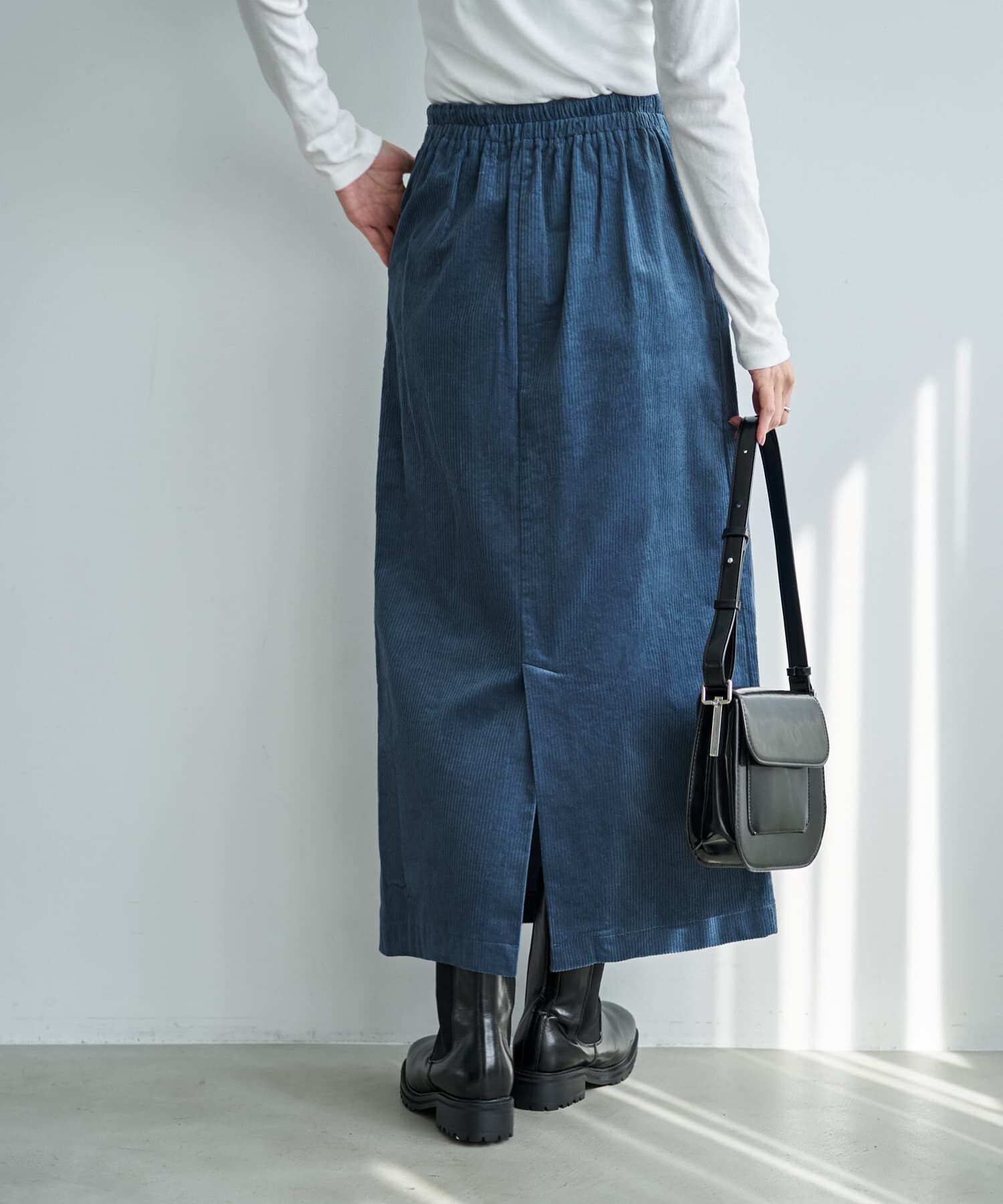 STYLE DELI「【セットアップ対応】コーデュロイストレートスカート」|スカート|