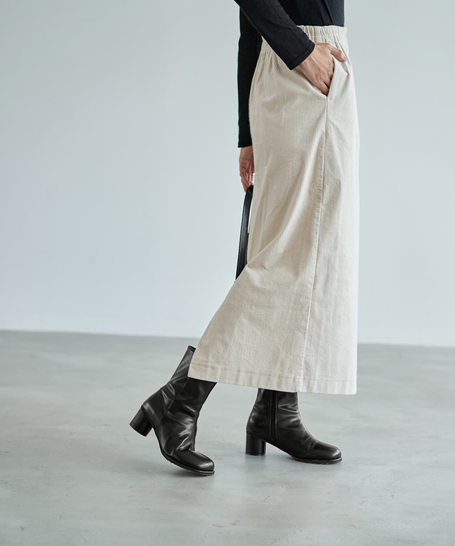 STYLE DELI「【セットアップ対応】コーデュロイストレートスカート」|スカート|