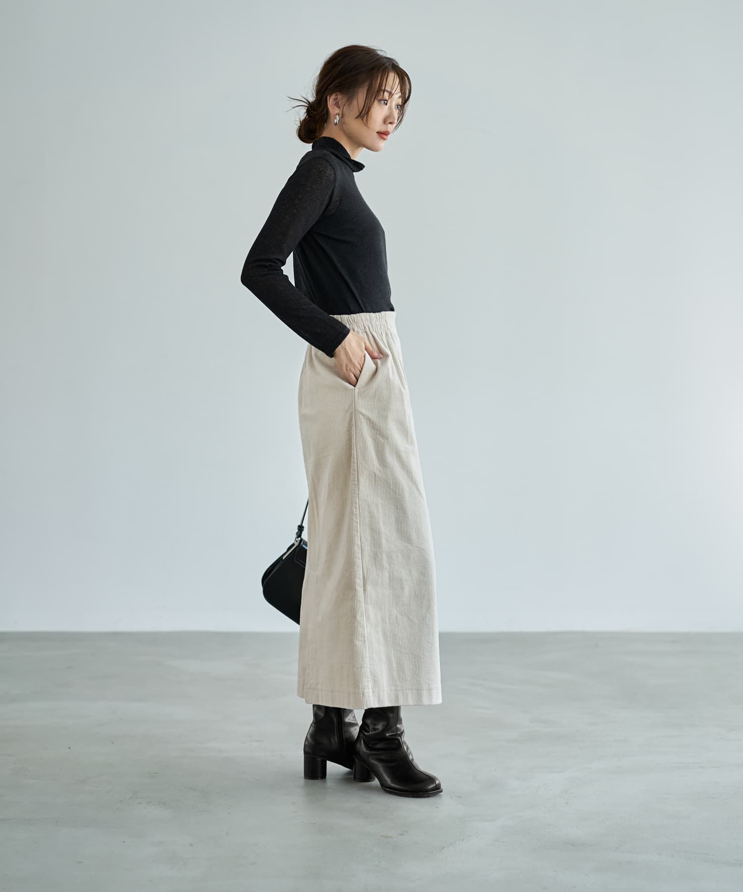 STYLE DELI「【セットアップ対応】コーデュロイストレートスカート」|スカート|