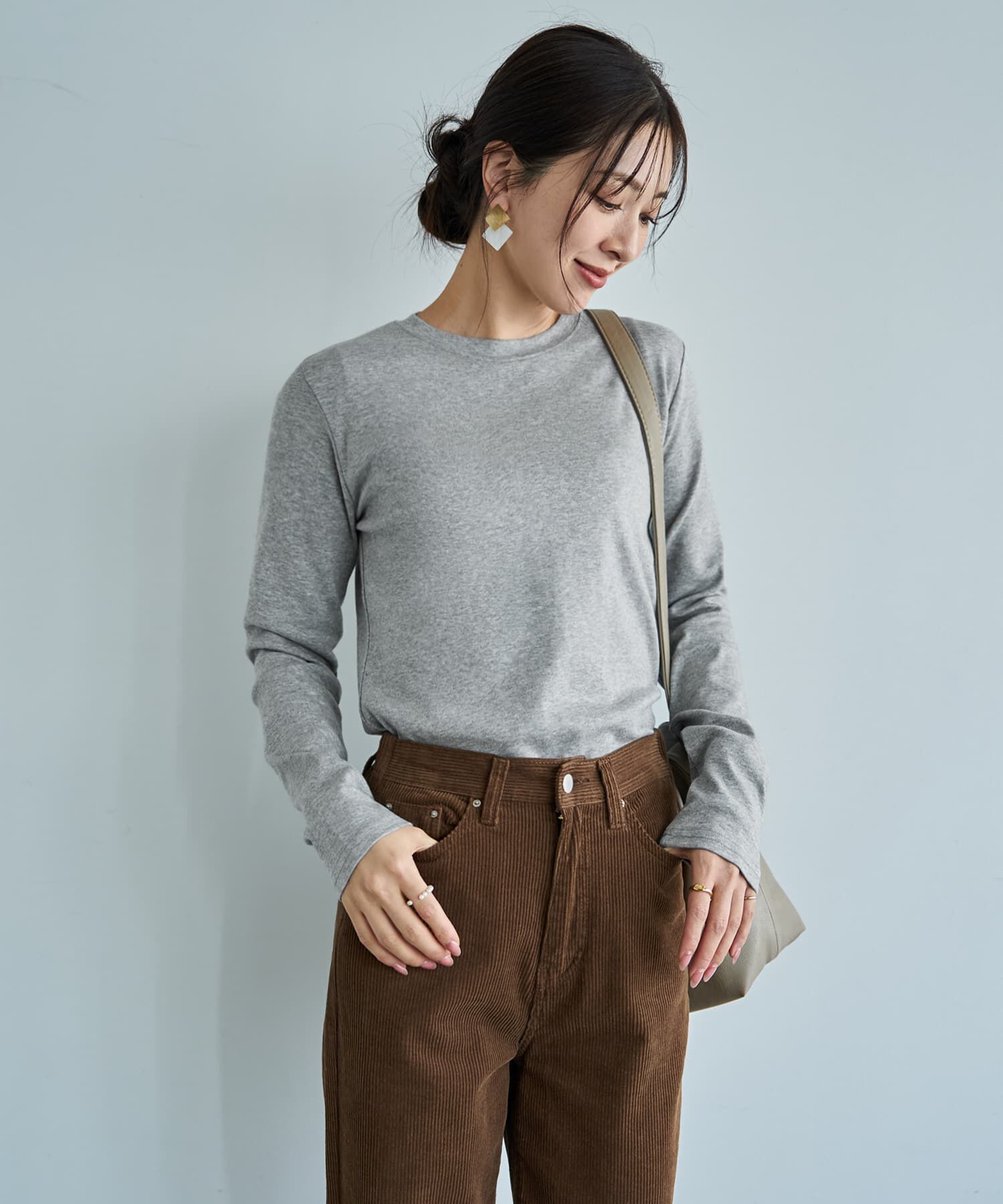 STYLE DELI「シンプルなフラットカットソートップス」|Tシャツ・カットソー|