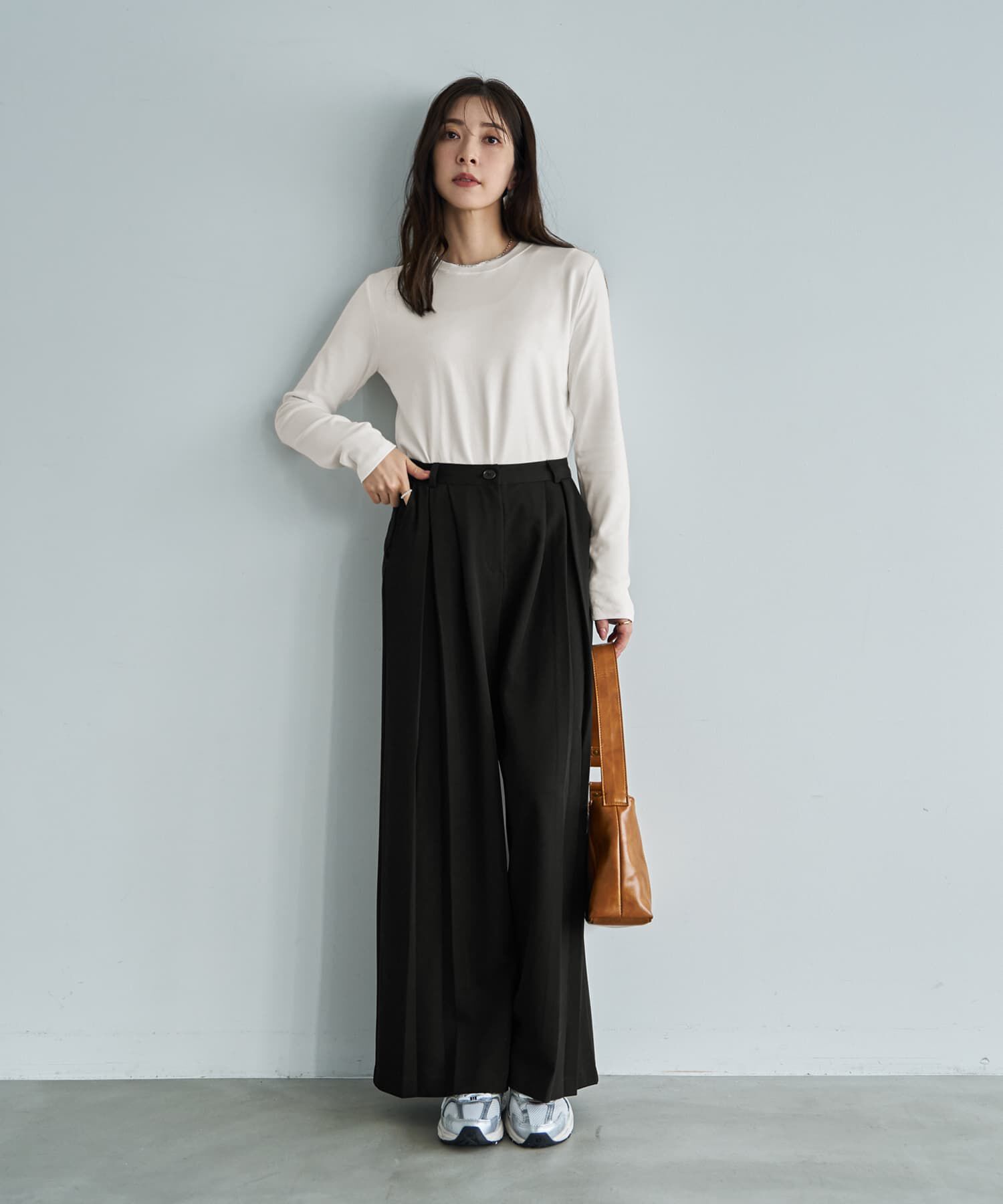 STYLE DELI「シンプルなフラットカットソートップス」|Tシャツ・カットソー|