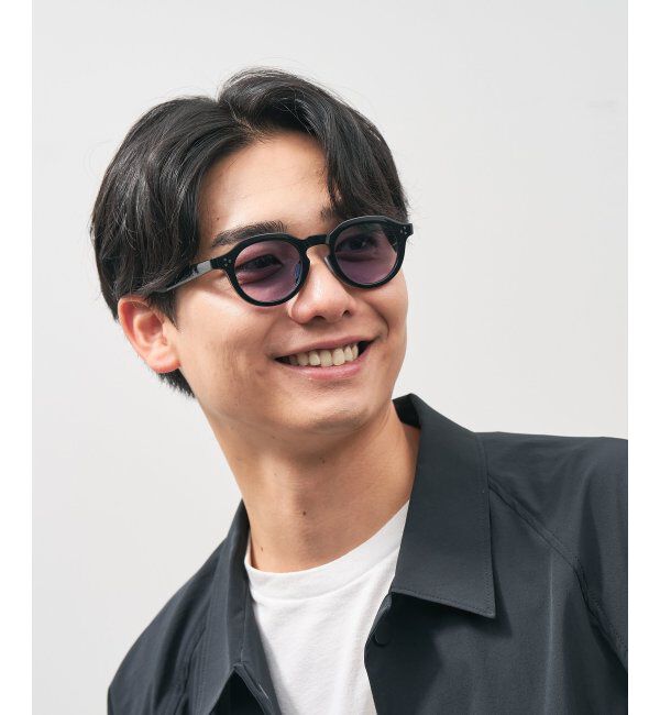 ボストン型 クラウンパント 調光サングラス レンズの色が変わる