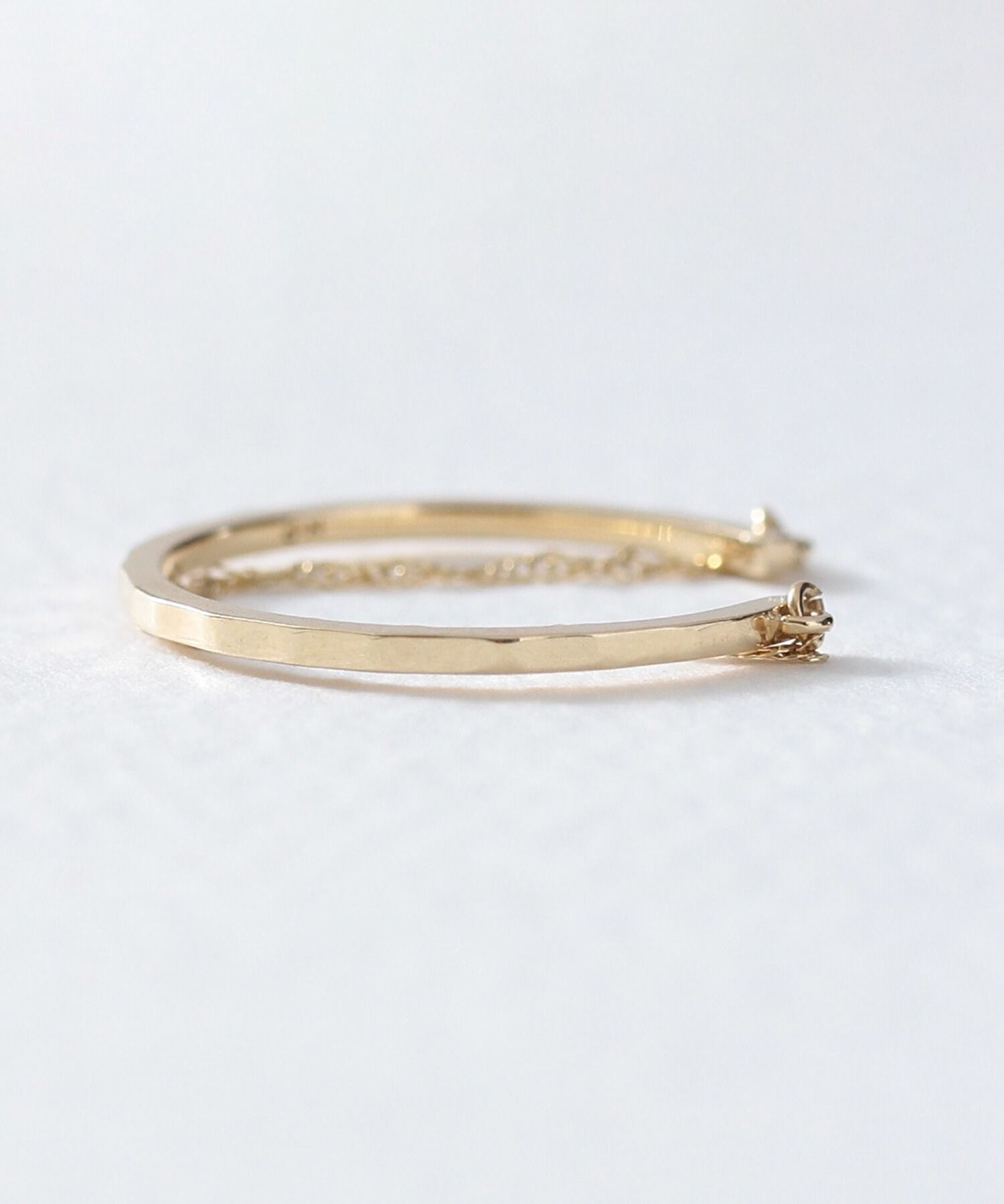 NOIR DE POUPEE「K10 ゴールド&times;チェーン 2連風 リング」|リング|