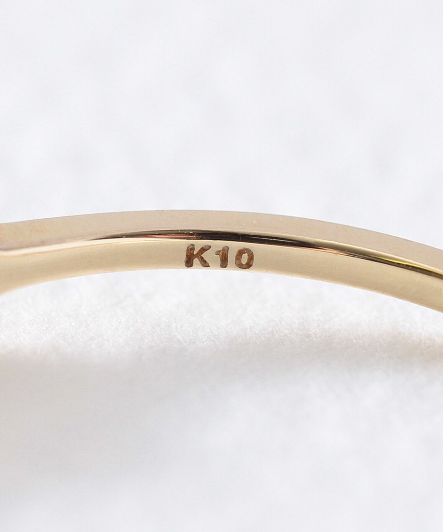 NOIR DE POUPEE「K10 アンダリューサイト&times;CZ リング」|リング|