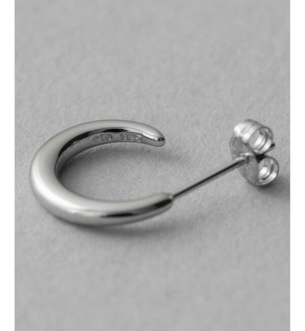 ete「[ONLINE Limited] クレセントムーン ピアス」|ピアス|