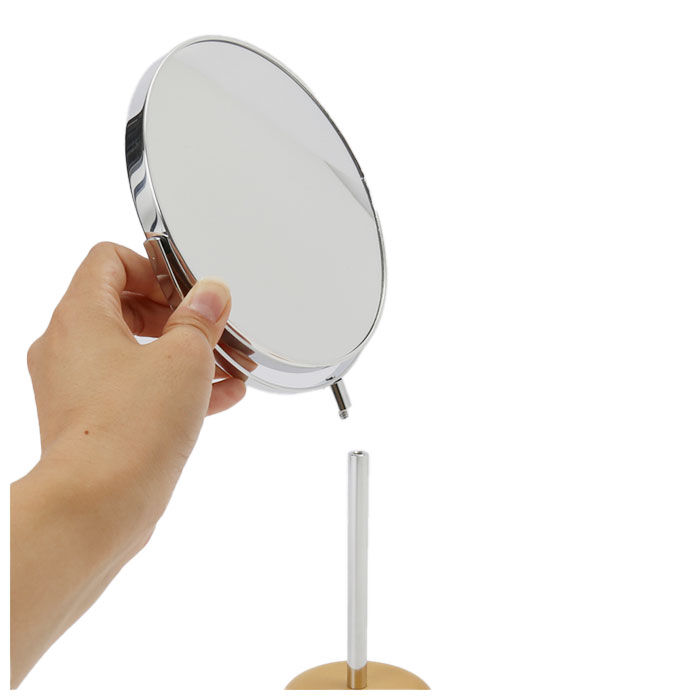 BACKYARD FAMILY「スタンドミラー 卓上 通販 丸い 鏡 化粧鏡 丸ミラー 拡大鏡 卓上ミラー 洗面鏡 トイレ 卓上鏡」|その他|