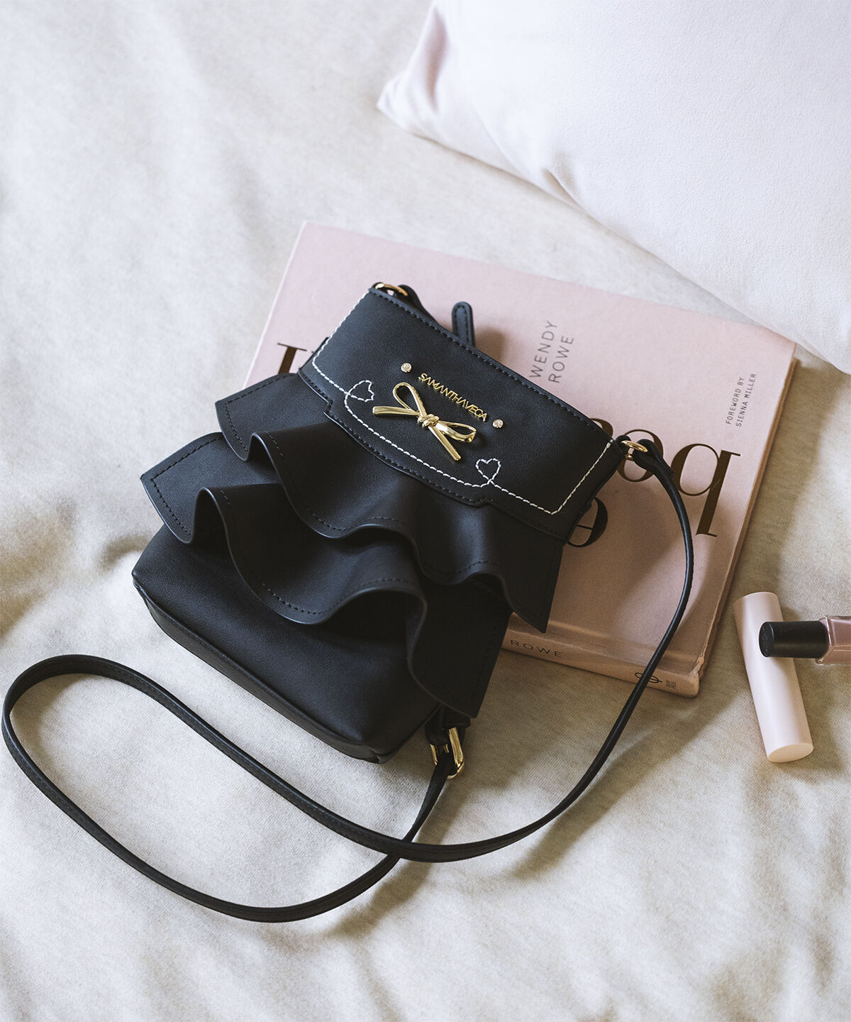 Samantha Vega「フリルリボンショルダーバッグ」|ショルダー・メッセンジャー|