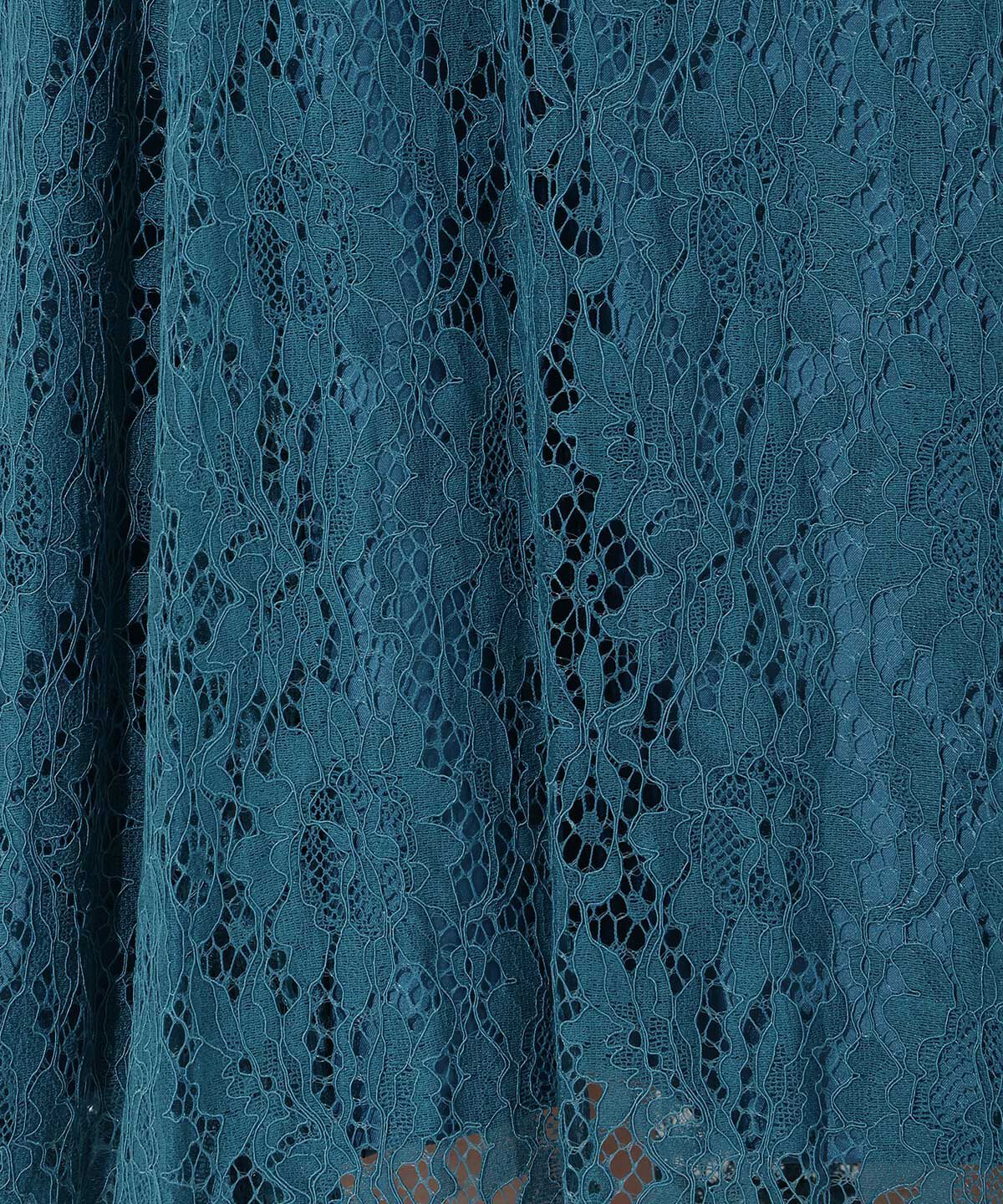 アンドクチュール「チュールブラウスレイヤーレースドレス」|ドレス|