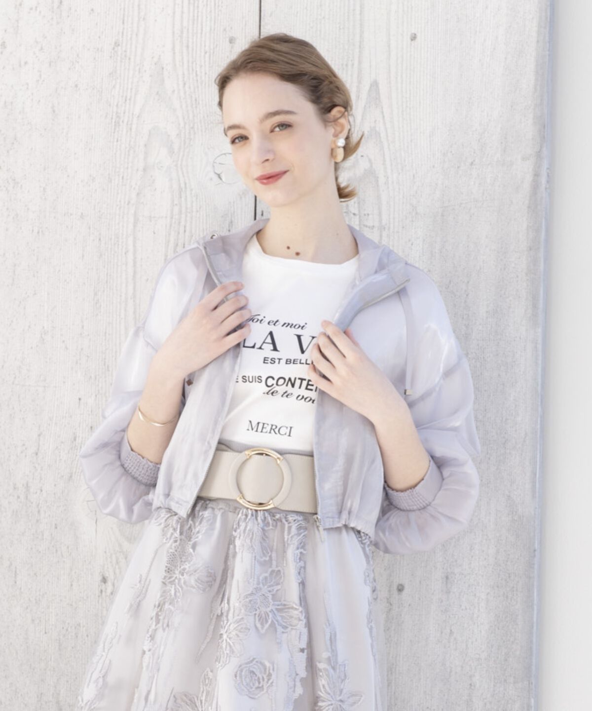 アンドクチュール「ロゴTシャツ」|Tシャツ・カットソー|