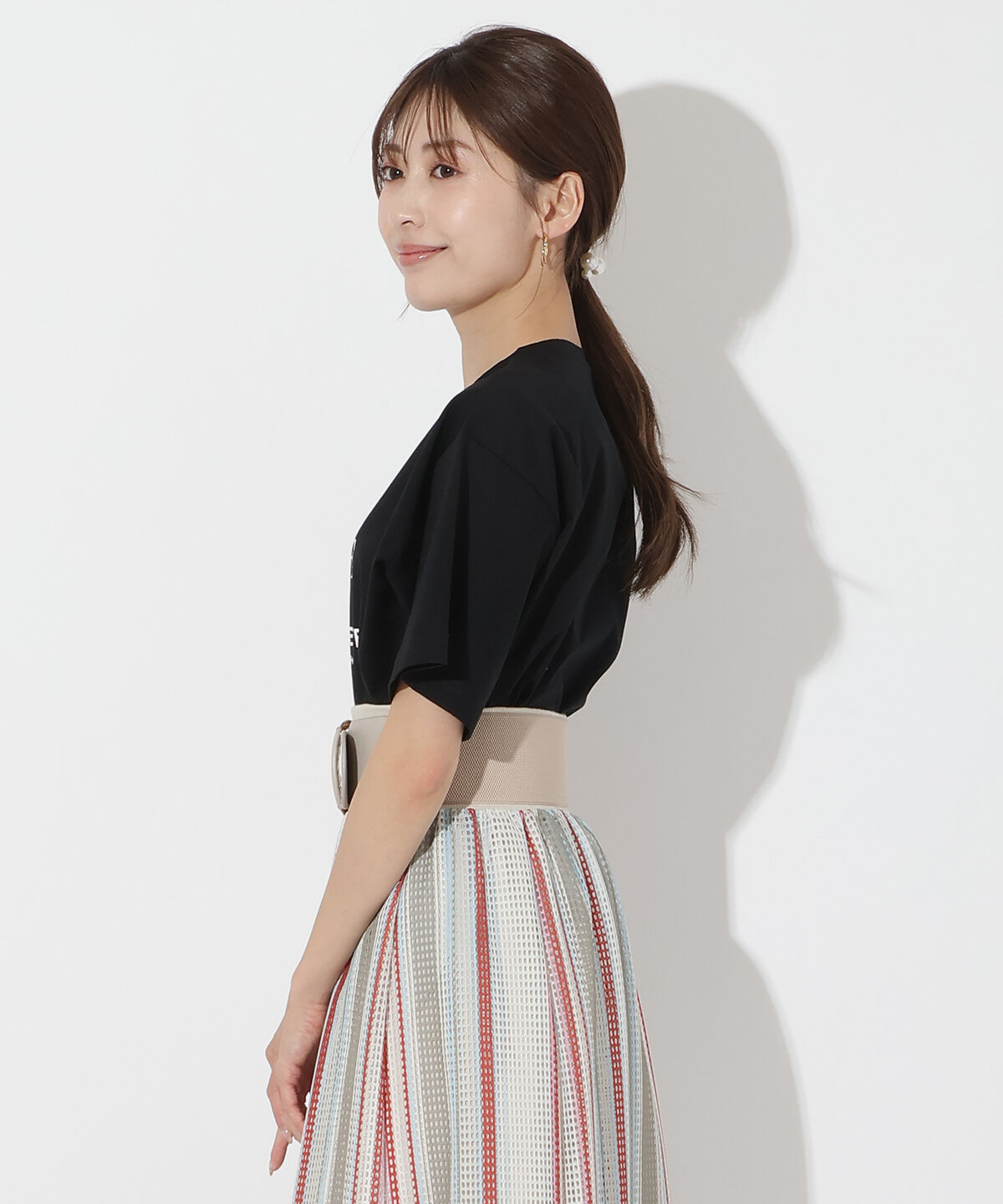 アンドクチュール「ロゴTシャツ」|Tシャツ・カットソー|