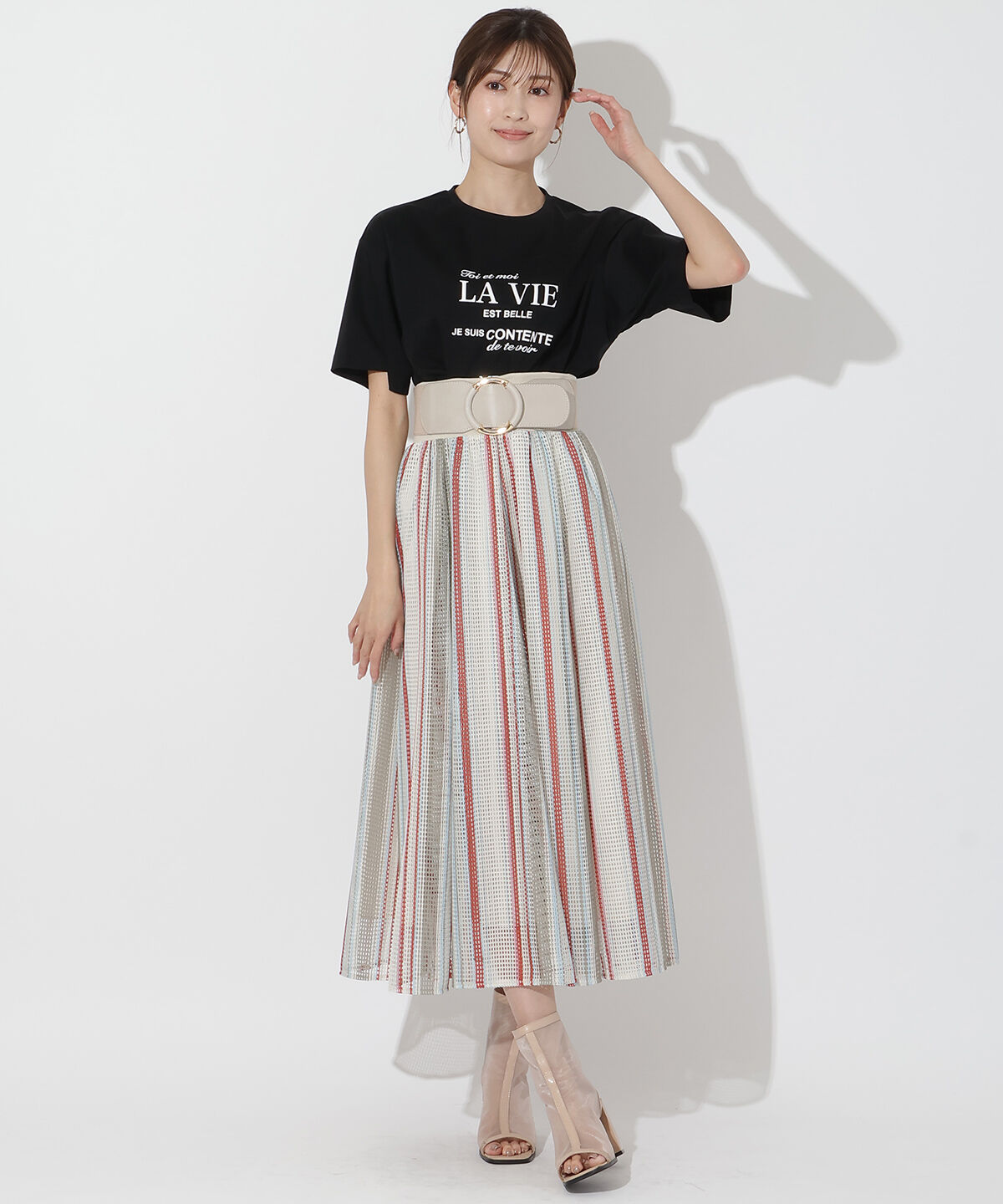 アンドクチュール「ロゴTシャツ」|Tシャツ・カットソー|