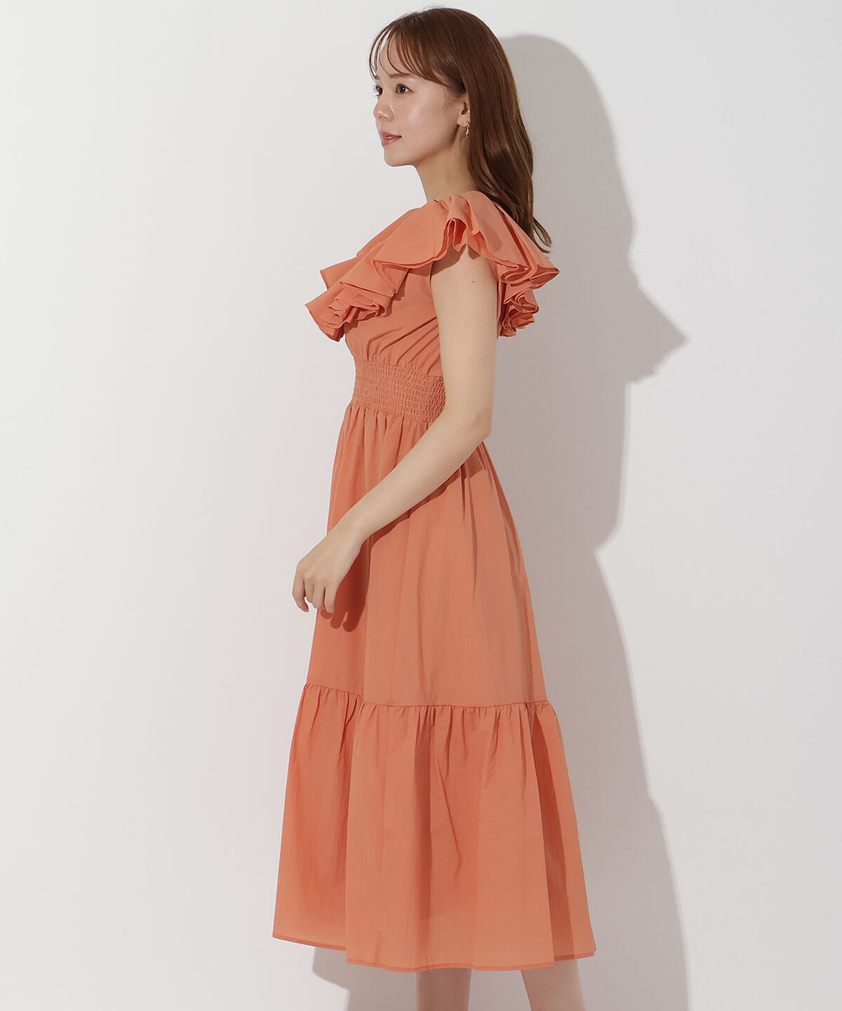 アンドクチュール「ダブルフリルワンピース」|ワンピース|