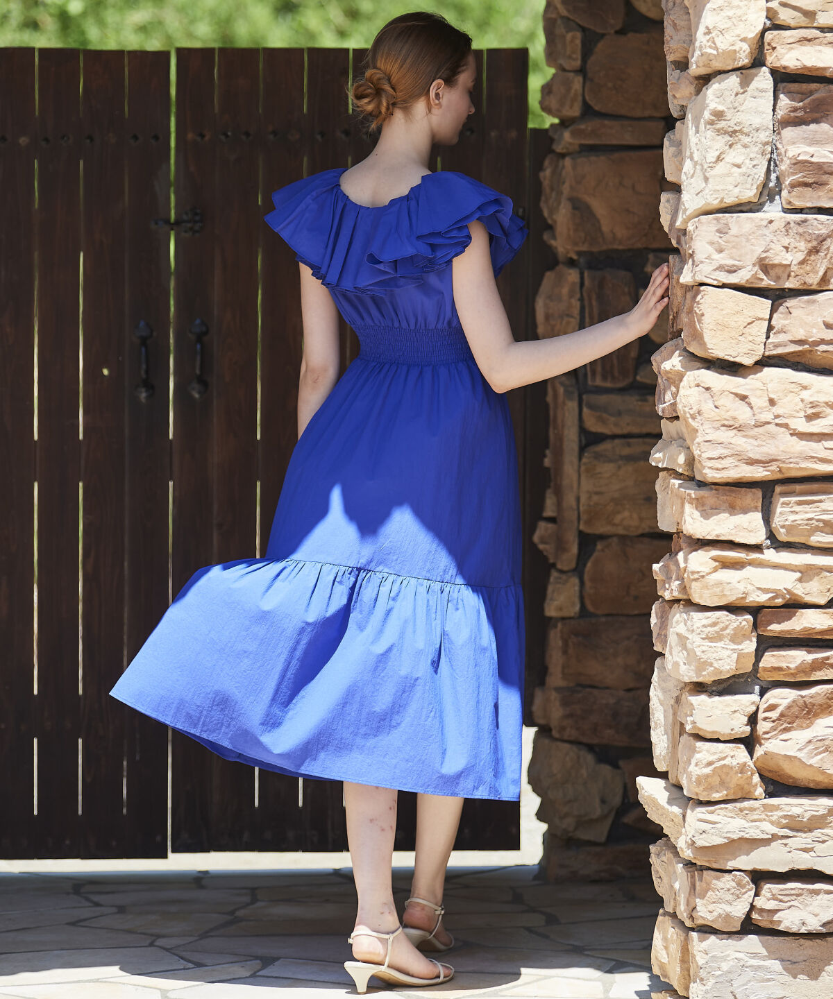 アンドクチュール「ダブルフリルワンピース」|ワンピース|