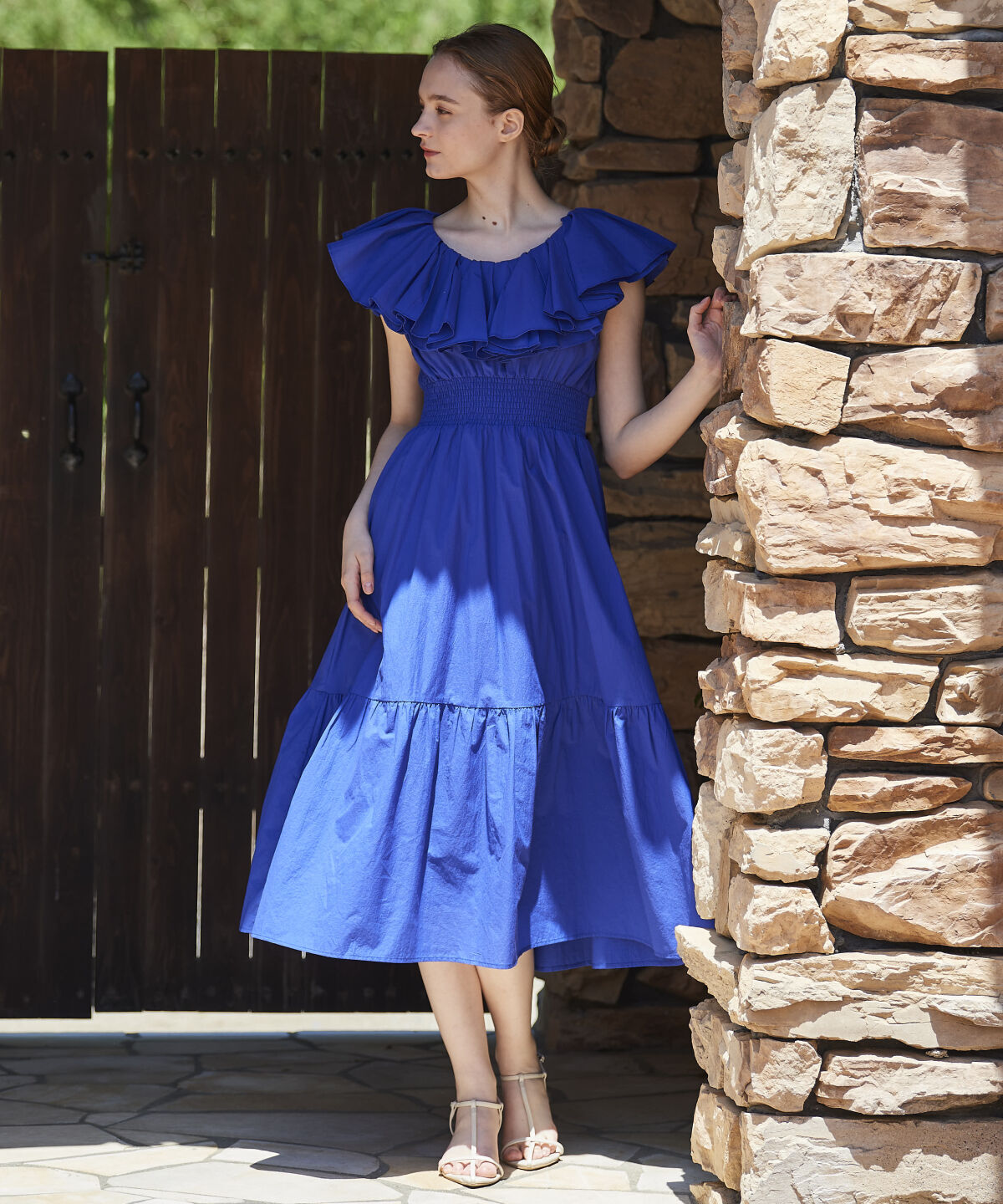 アンドクチュール「ダブルフリルワンピース」|ワンピース|