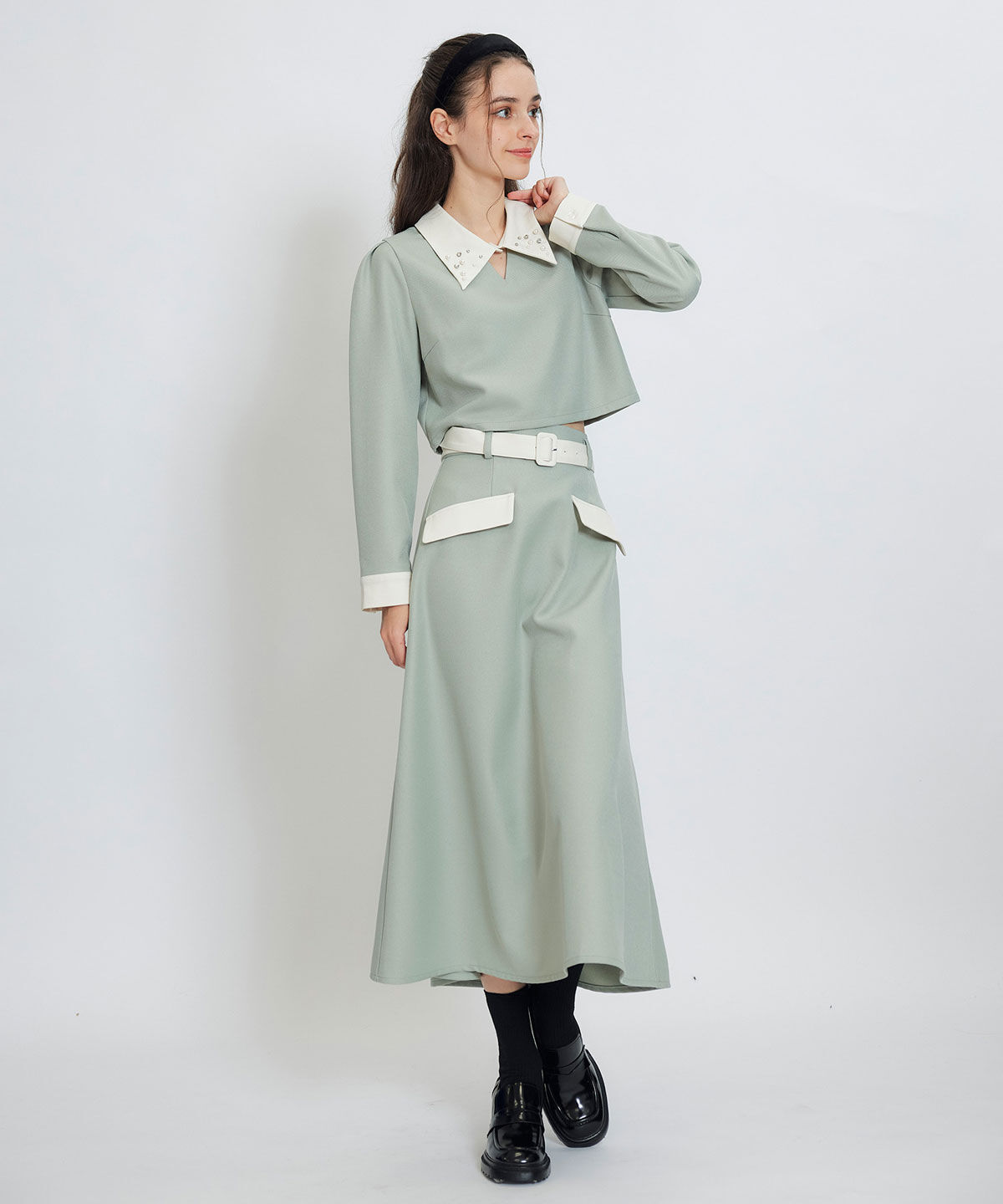 REDYAZEL「ﾋﾞｼﾞｭｰｶﾗｰｺﾝﾊﾟｸﾄﾌﾞﾗｳｽ&times;ﾊﾞｲｶﾗｰﾛﾝｸﾞﾌﾚ  」|ワンピース|