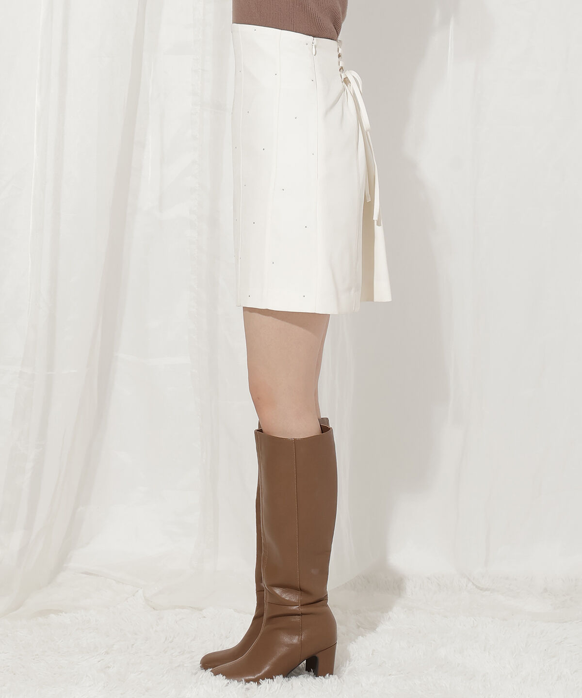 WILLSELECTION「ホットフィットミニスカート」|タイト|