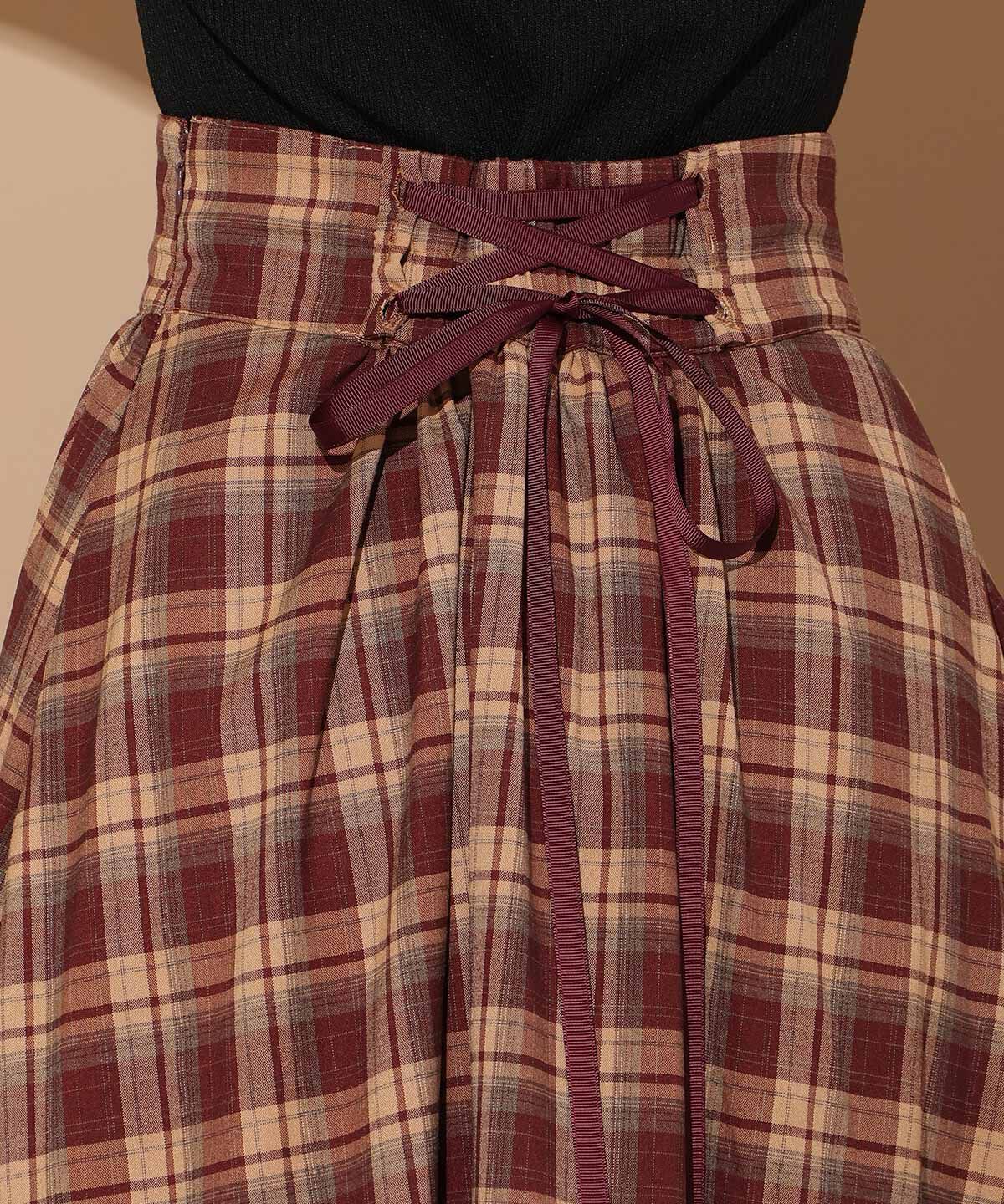 WILLSELECTION「アシメフリルレイヤードスカート」|フレア|