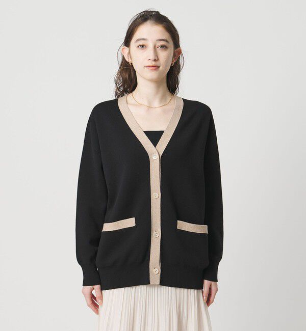 UNITED ARROWS「コンフォート スマート Vネックカーディガン ‐ウォッシャブル‐」|カーディガン|