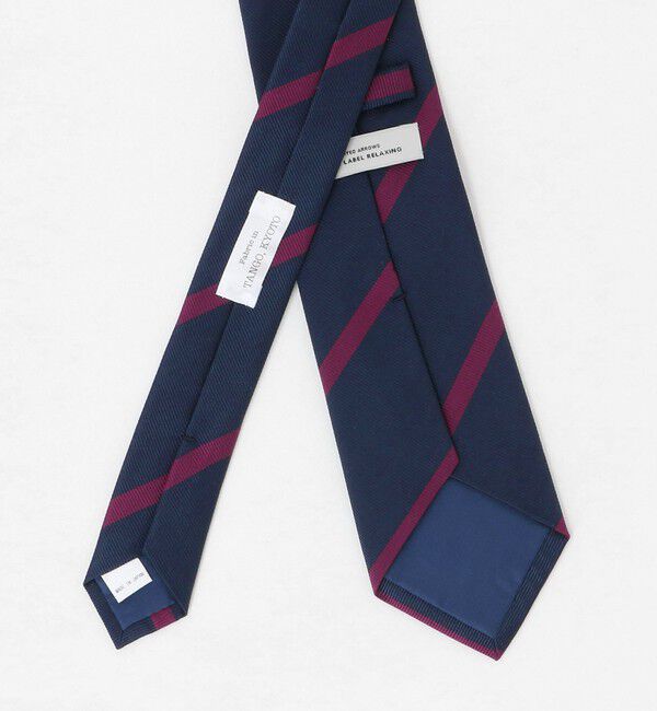 UNITED ARROWS green label relaxing「GLR ジャパン タンゴ 8.0cm ストライプ3 ネクタイ」|ネクタイ・蝶ネクタイ|