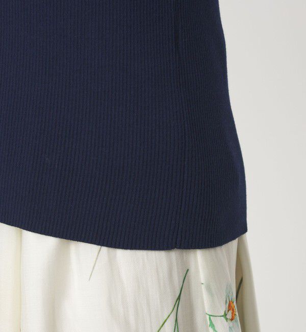 UNITED ARROWS green label relaxing「＜1_OF MINE＞リブ クルーネック プルオーバー ニット ウォッシャブル」|ニット・セーター|