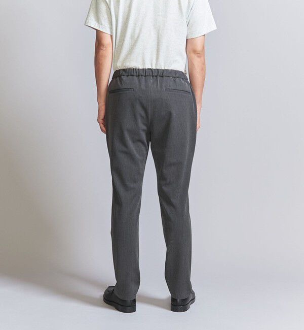 BEAUTY&YOUTH UNITED ARROWS「TR ピンヘッド  1プリーツ イージー パンツ ‐タテ・ヨコストレッチ‐」|チノ|