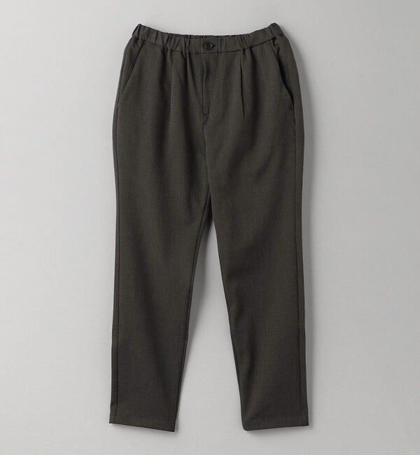 BEAUTY&YOUTH UNITED ARROWS「TR ピンヘッド  1プリーツ イージー パンツ ‐タテ・ヨコストレッチ‐」|チノ|