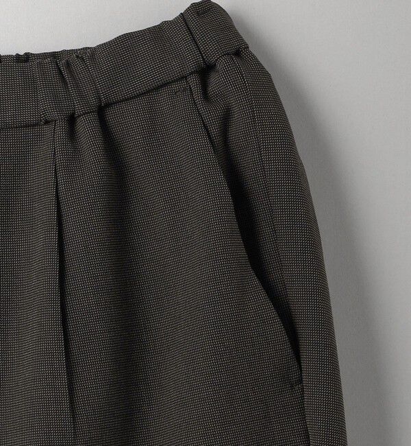BEAUTY&YOUTH UNITED ARROWS「TR ピンヘッド  1プリーツ イージー パンツ ‐タテ・ヨコストレッチ‐」|チノ|