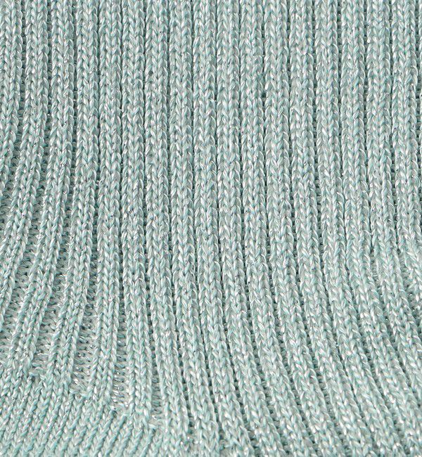 STEVEN ALAN「＜Steven Alan＞グリッター リブ ソックス」|ソックス|