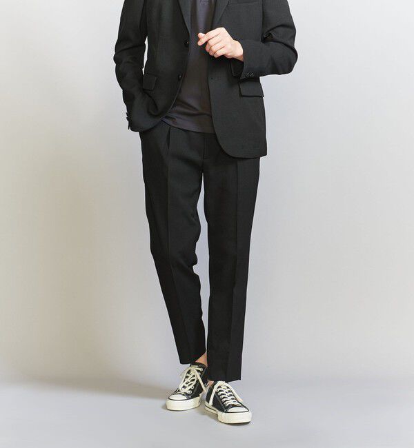 BEAUTY&YOUTH UNITED ARROWS「【WEB限定 WARDROBE SMART】LANATEC セットアップ/背抜きジャケット＆イージーパンツ」|スーツ|