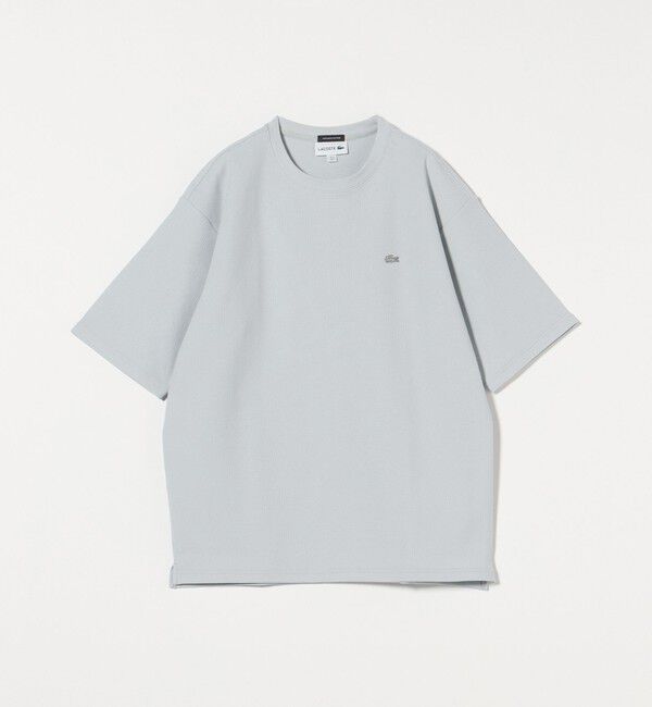 BEAUTY&YOUTH UNITED ARROWS「＜LACOSTE for BEAUTY&YOUTH＞1トーン ショートスリーブ Tシャツ」|Tシャツ・カットソー|LT.GRAY