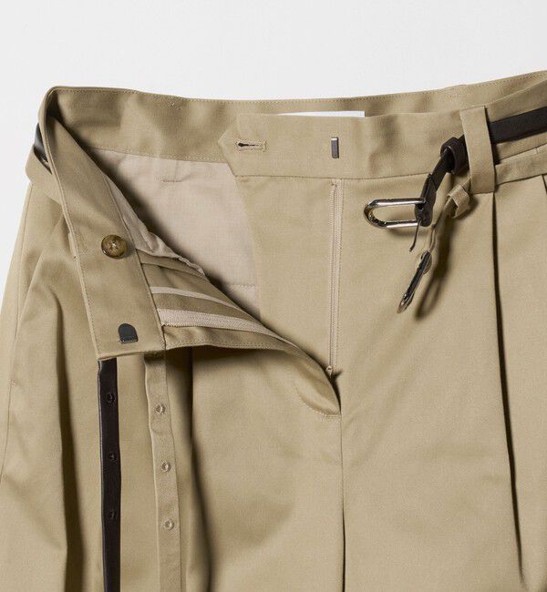 ATTISESSION「＜ATTISESSION＞ベルト 2タック ストレート パンツ 2」|その他|