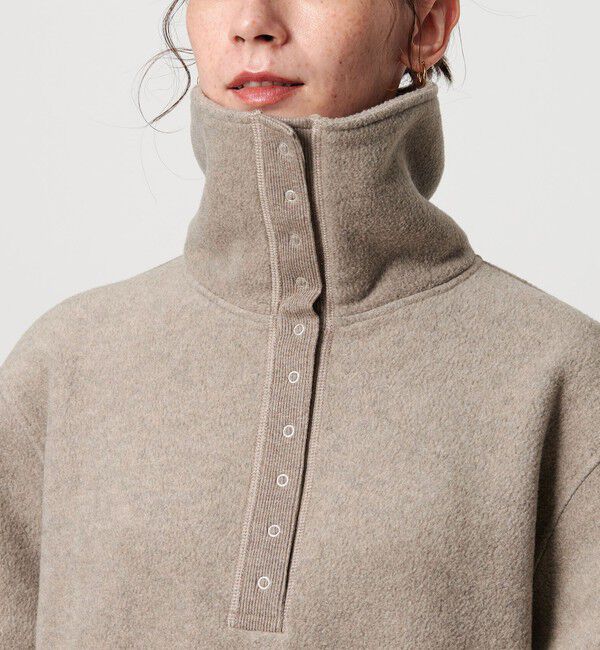フリース スナップ プルオーバー（BEAUTY&YOUTH UNITED ARROWS