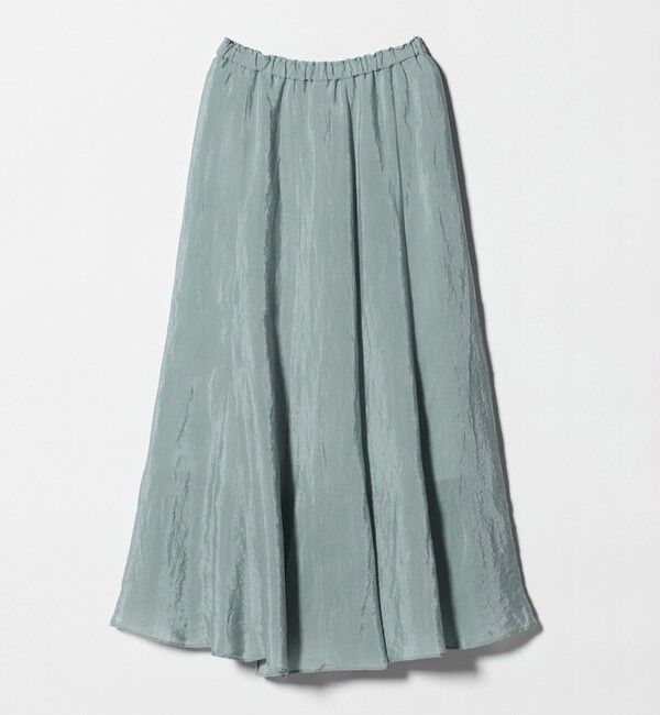 BEAUTY&YOUTH UNITED ARROWS「セルロースナイロン ワッシャーロングスカート ウォッシャブル」|スカート|