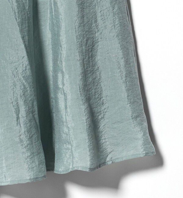 BEAUTY&YOUTH UNITED ARROWS「セルロースナイロン ワッシャーロングスカート ウォッシャブル」|スカート|