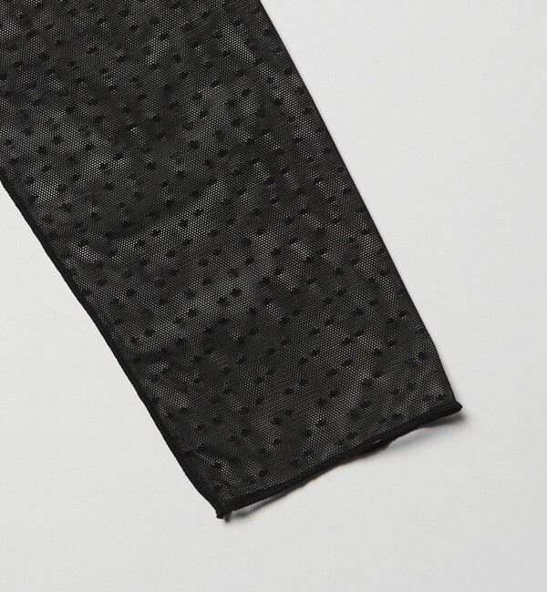 BEAUTY&YOUTH UNITED ARROWS「【WEB限定 Wardrobe DAILY MINIMAL】ドット チュールタートルネックプルオーバー ウォッシャブル」|Tシャツ・カットソー|