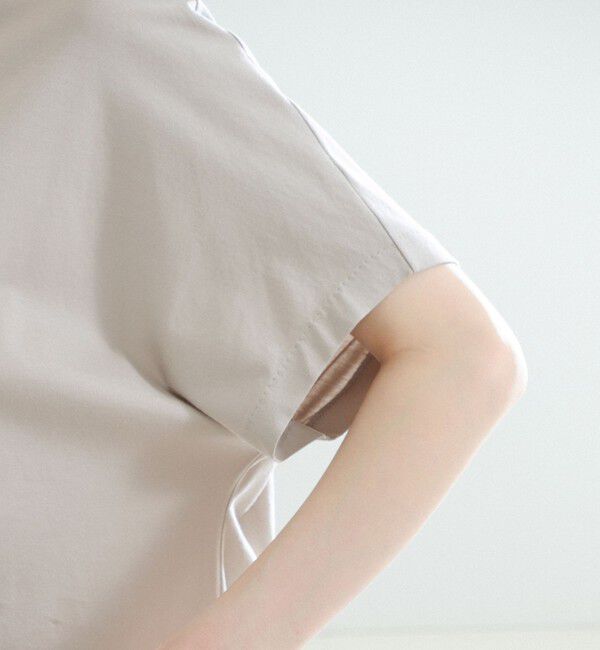 Demi-Luxe BEAMS 「ATON / スビンコットン キャップスリーブ Tシャツ」|Tシャツ・カットソー|